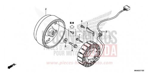 GENERATRICE NC750DK de 2019